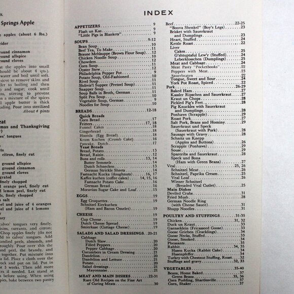 2 Small Pennsylvania Dutch Cookbooks - Read Description - Picture 11 of 13